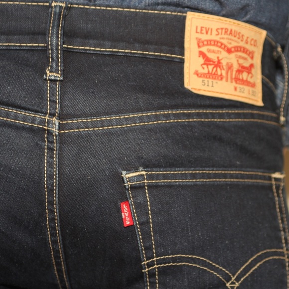 Vintage 511 Levi’s Slim Fit Jeans - Picture 2 of 7